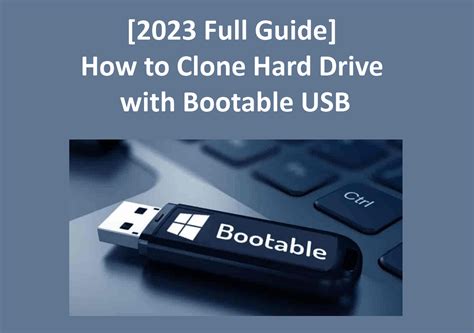 clone hard drive to external boot